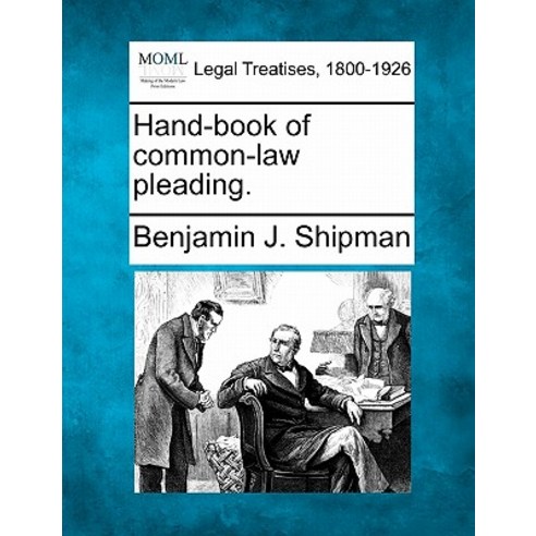 Hand-Book of Common-Law Pleading. Paperback, Gale, Making of Modern Law
