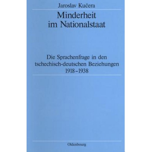 Minderheit Im Nationalstaat Hardcover, Walter de Gruyter