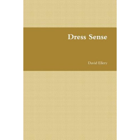 Dress Sense Paperback, Lulu.com