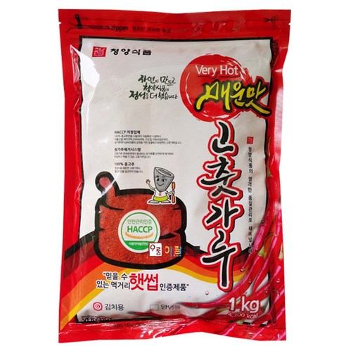 청양식품 매운맛고춧가루(청양고춧가루) 김치용 1kg, 1개