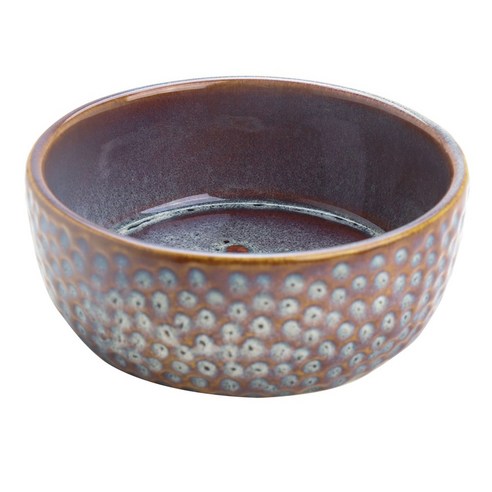 에띠컬펫 스팟 베수비오 고양이용 도자기 식기 12.7cm, Brown, 1개