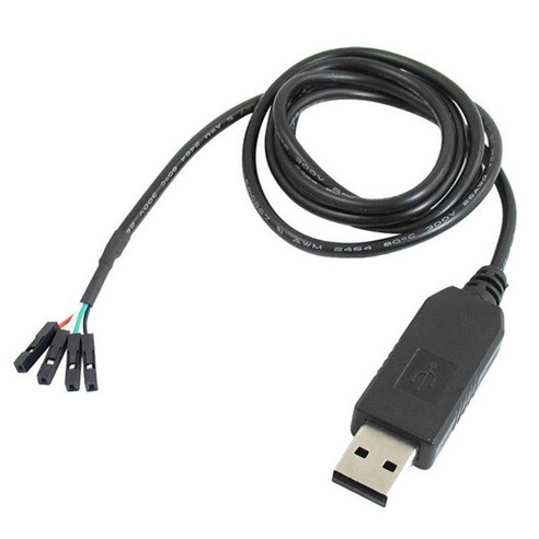 티앤디 USB to RS232 TTL 모듈 PL2303HX 컨버터 시리얼 UART, 1개