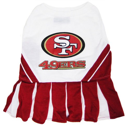 도기네이션 치어리더 애견 드레스, San Francisco 49ers