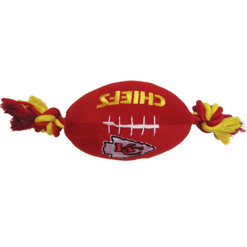 도기네이션 애리조나 풋볼 애견 봉제장난감, Kansas City Chiefs, 1개