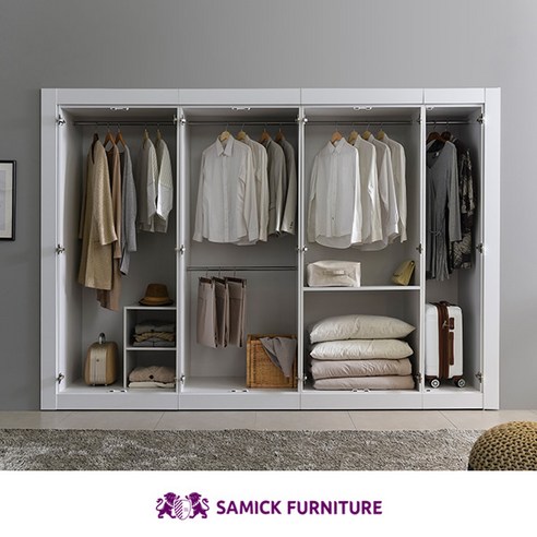 삼익가구 하디 장롱, 좁은 공간을 넓고 화사하게!