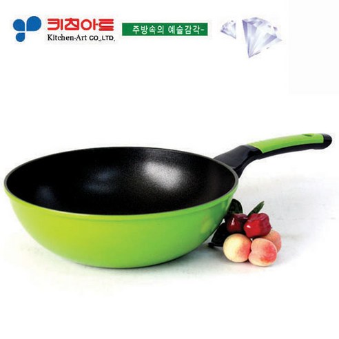 키친아트 스마트(SMART)투캡 다이아몬드코팅 궁중팬, 상세 설명 참조, 28CM, 상세 설명 참조