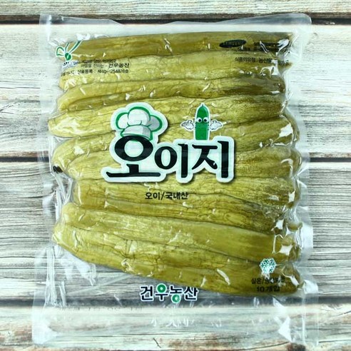 자연미가 국내산 통 오이지 1.2kg (10개입), 1팩