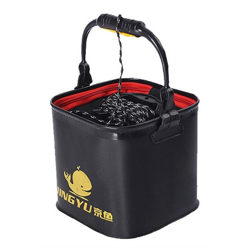 무한비투 EVA 방수 낚시 두레박, EVA두레박-블랙(240*240*230)