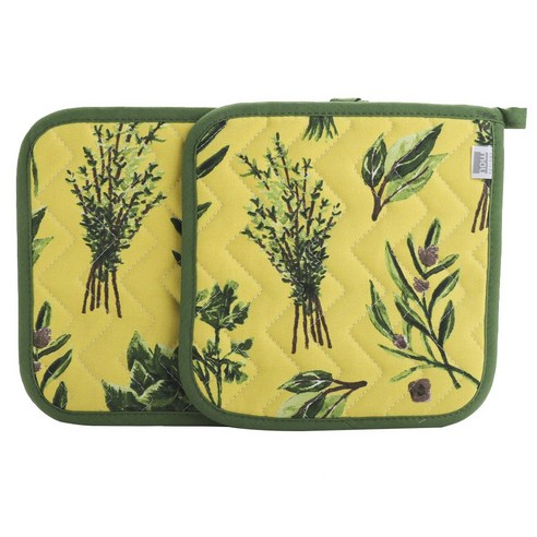 나우디자인 베이직 팟홀더 냄비받침 2개입, Les Fines Herbes, 1개