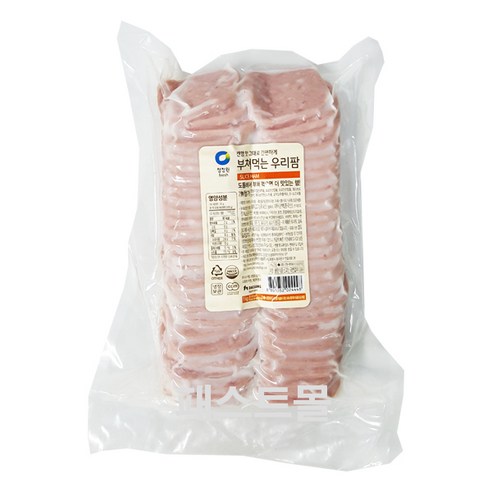 청정원 부쳐먹는 우리팜, 1kg, 1개