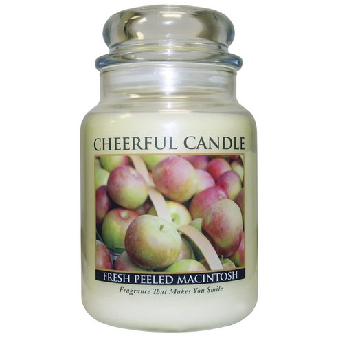 어치어풀기버 치어풀 자캔들, Fresh Peeled Macintosh, 680.4g