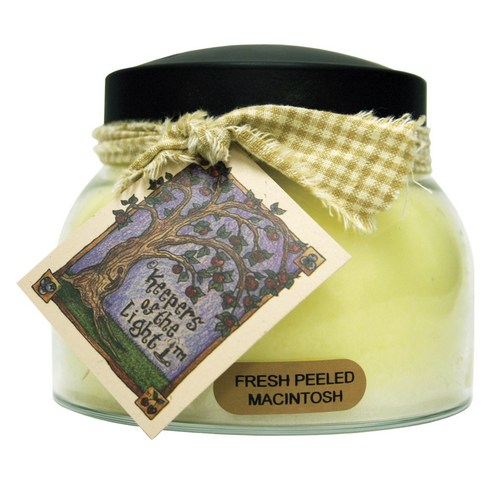 A Cheerful Giver 마마 자 캔들 22oz, 1개, Fresh Peeled Macintosh