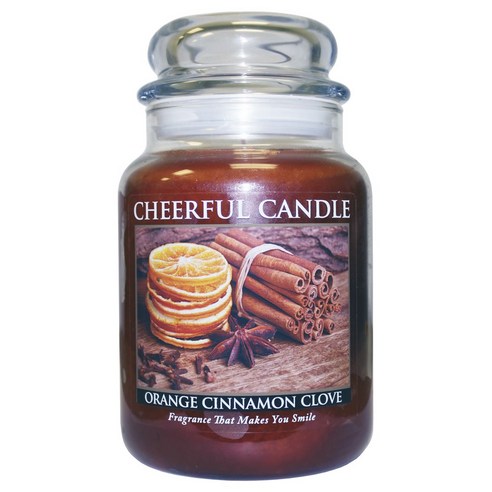 어치어풀기버 치어풀 자캔들, Orange Cinnamon Clove, 680.4g