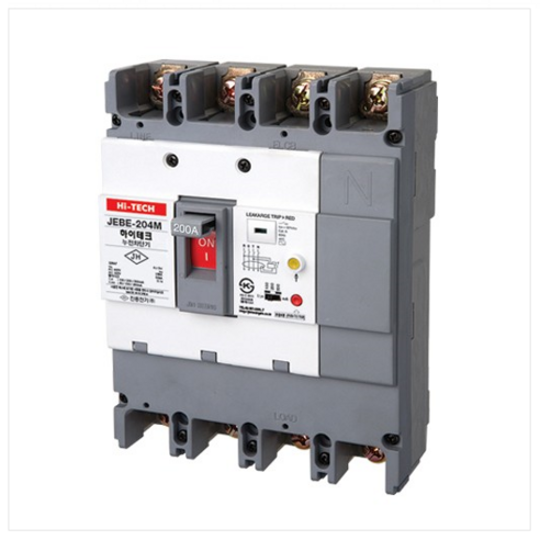 JEBE-203M JEBE-204M 삼상용 3P 4P 225AF 고차단누전차단기 정격감도가변형, JEBE-204M ..., 1개 - 점검구/배전박스 | 쿠팡
