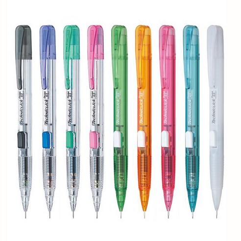 Pentel 펜텔 Techniclick 테크니클릭 샤프 0.5mm 클리어블랙, 0.5mm클리어블랙 펜텔샤프 Best Top5