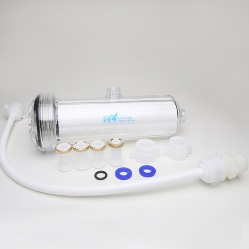 F15 수도애 싱크대붙이용 간편정수 알뜰 고급형 제로필터, 1세트