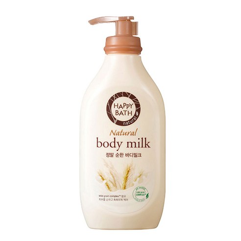 [샵인스타]해피바스 정말 순한 바디밀크 400g 고보습 바디로션 크림, 400ml, 2개