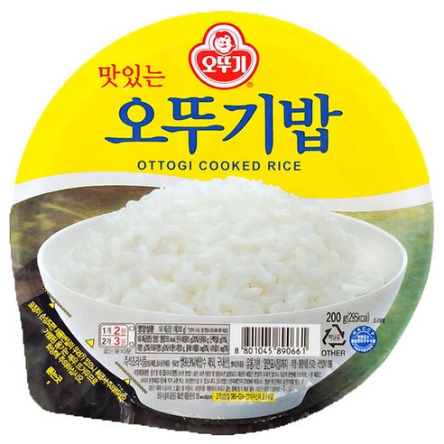 오뚜기 맛있는 오뚜기밥, 210g, 12개