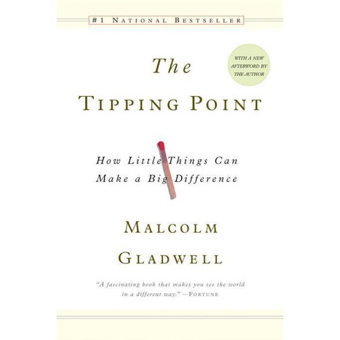 TIPPING POINT : HOW LITTLE THINGS CAN MAKE A BIG DIFFERENCE, Black Book