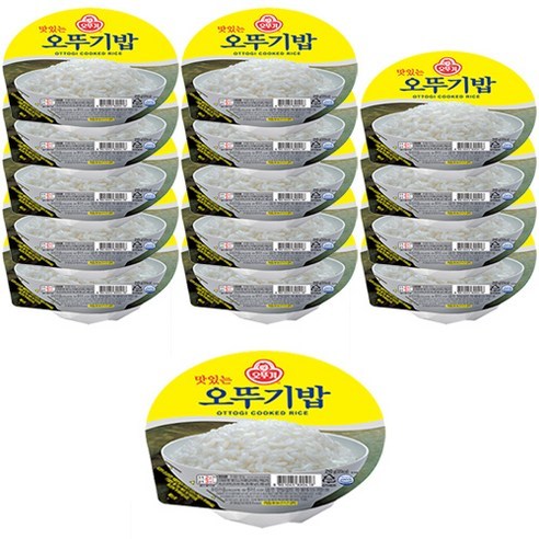 오뚜기 밥, 210g, 15개