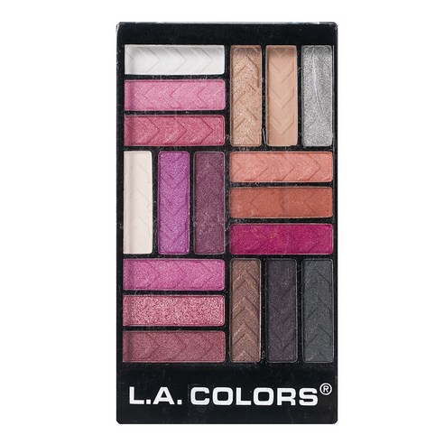 엘에이컬러즈 글램 컬러 아이섀도우 팔레트 19.8g, Diva Glam, 1개