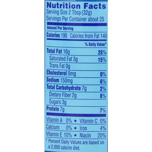 건강한 간식을 위한 스키피 크리미 땅콩버터