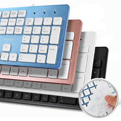 IRIVER)유선키보드(IR-K2000_화이트), 본상품선택, 본상품선택