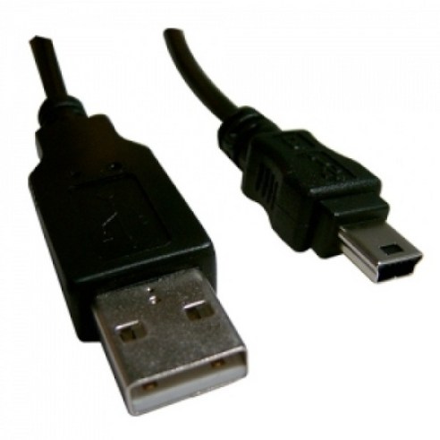 USB2.0 미니5핀 케이블 AM-Mini5P 디지털카메라 캠코더 외장하드 연결케이블 0.15m~5m 284611, 1개, 1.5m