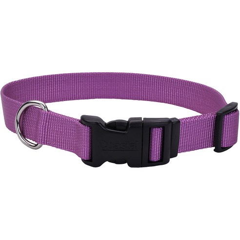 코스탈펫 터프 어드저스터블 나일론 애견 목줄, Purple