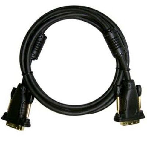 DVI(M) - DVI(M) 케이블 (DVI-D/싱글/18+1) -DVIS-19PMM 10M, 1