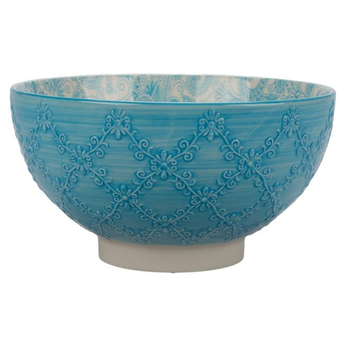 비아 트렐리스 볼 대접 1.9L, Turquoise, 1개