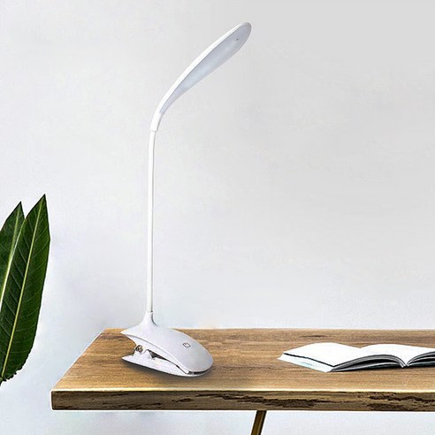 반디 LED 집게형 스탠드, 화이트