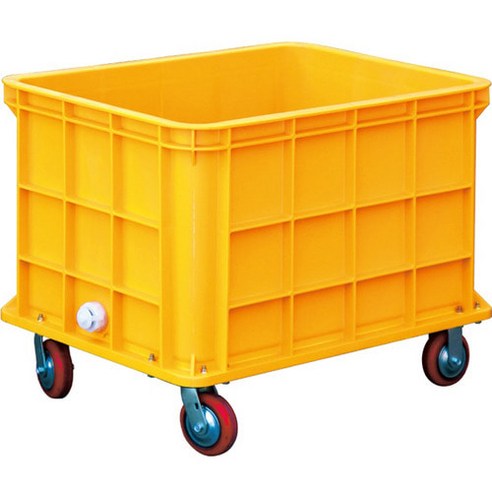 세화파렛텍 플라스틱 점보상자 점보박스 400L (바퀴포함), 1개