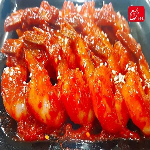 삼복호 깐!양념새우장 1kg(30마리), 1kg, 5개