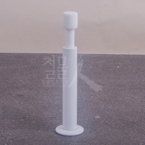 일자형 도어스토퍼 스프링 JW화이트-110, 1개