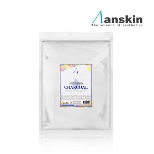 안스킨 모델링마스크 (고무팩) 참숯 1kg, 1개, 1봉