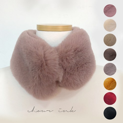 [하나] 부들부들 에코퍼 밍크 목도리_쁘띠자석