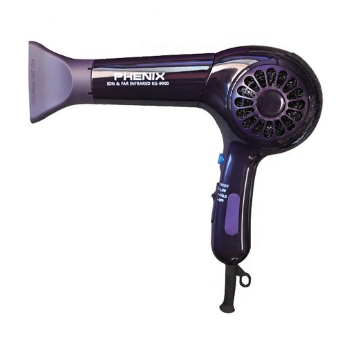 [SaleNOWㅣ인기상품] 피닉스 코겐 원적외선 음이온 헤어 드라이기 KG-9900 1500W [세일나우ㅣ추천상품]