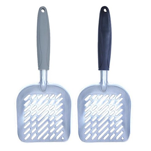 달빛마켓 고양이 스텐 모래삽, 네이비, 1개 굿똥