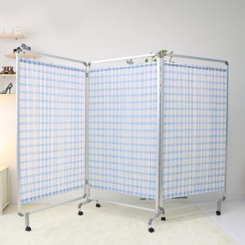 F 파티션 3단 일반천, 블루체크/하단부(이동식) Best Top5