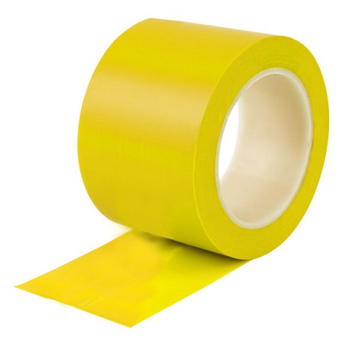 안정 라인테이프 노랑 100mm, 1개, 옐로우