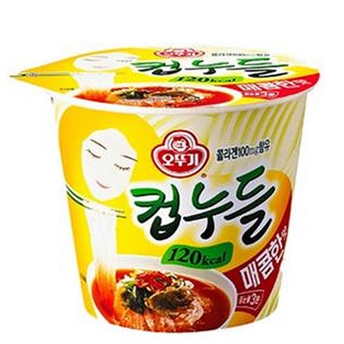 오뚜기 누들면매운맛소컵 x 6개