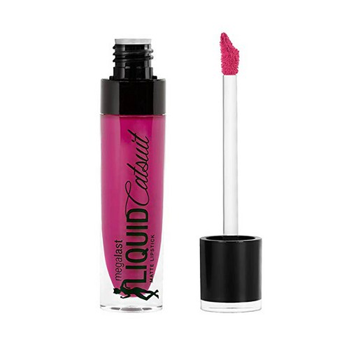 웻앤와일드 메가라스트 리퀴드 캣수트 매트 립스틱 6g, Nice to Fuchsia, 1개