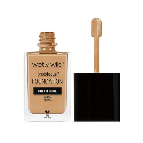 웻앤와일드 포토포커스 파운데이션, Cream Beige, 1개