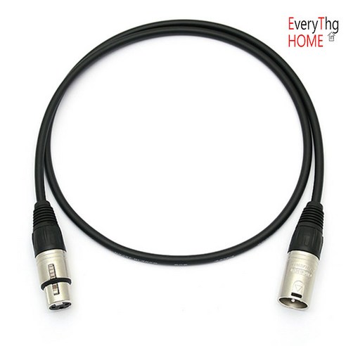 카나레 캐논 뉴트릭 XLR L-2T2S 고급 마이크케이블, L-2T2S 뉴트릭 XLR 암수 1M