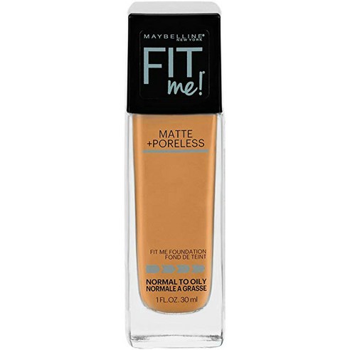 메이블린 핏 미! 매트+ 포어리스 파운데이션 30ml, Caramel, 1개