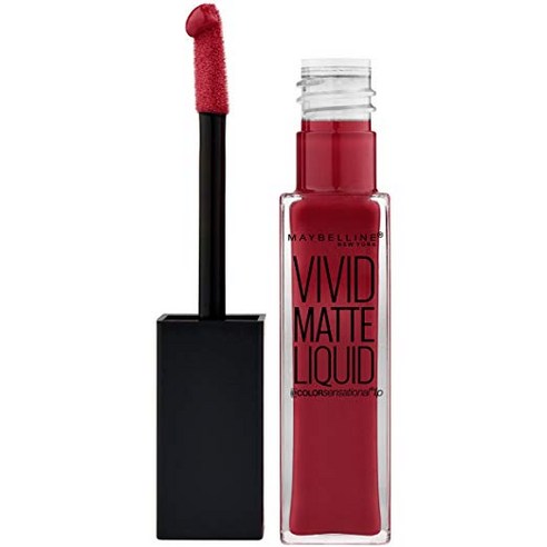 메이블린 비비드 매트 리퀴드 바이 컬러센세이셔널 립 7.7ml, RED PUNCH, 1개