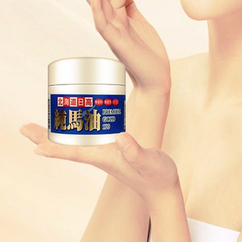 북해도 보습 큐어 탄력 멀티 수분 갓 크림 밤 px 화장품 마유 70g 1EA, 1개