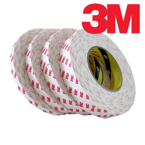 3M 스폰지 양면테이프 4421(8mm~50mx10M), 4421 스폰지 양면테이프(white) 8mm, 1개