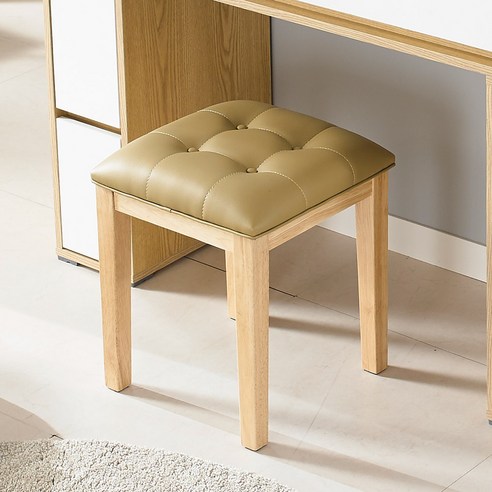 퍼니아트 엣지 화장대 의자 스툴, 네츄럴 Best Top3